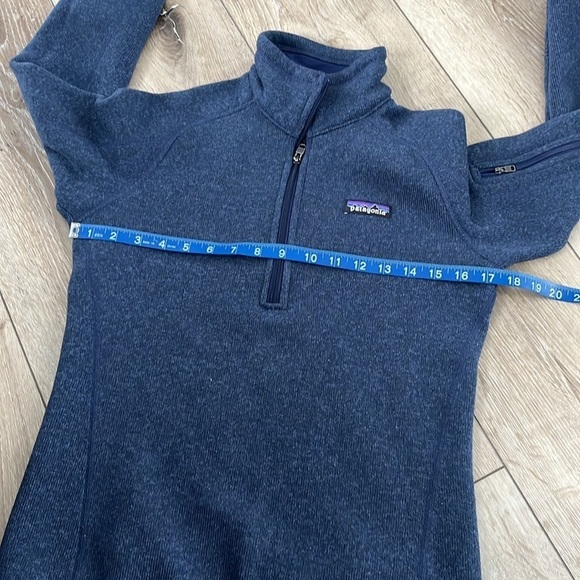 Patagonia Better Sweater 1/4 Zip Navy Blue - Picture 9 of 10